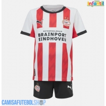 Camisa de time de futebol PSV Eindhoven Replicas 1º Equipamento Infantil 2025-26 Manga Curta (+ Calças curtas)